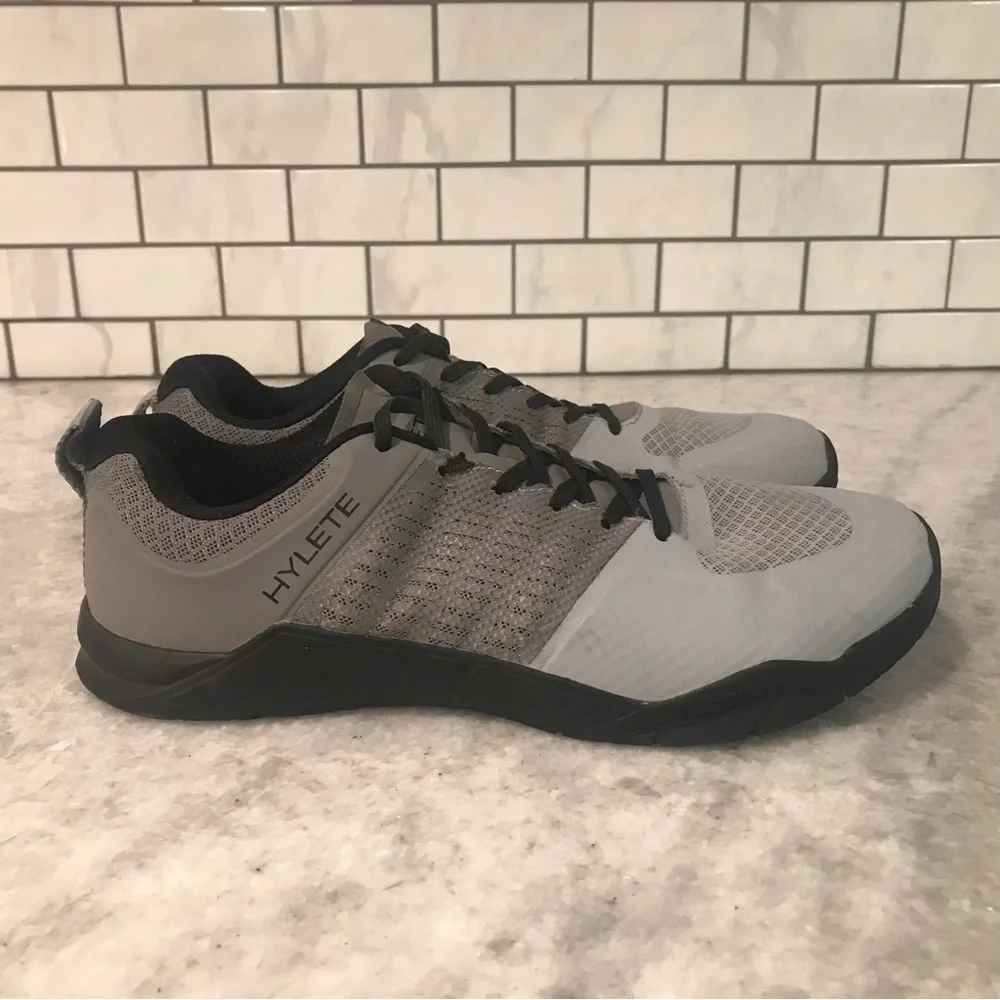 Hylete Sneakers Mens Size 8 Gray Circuit‎ Cross Training Shoes Vibram Running